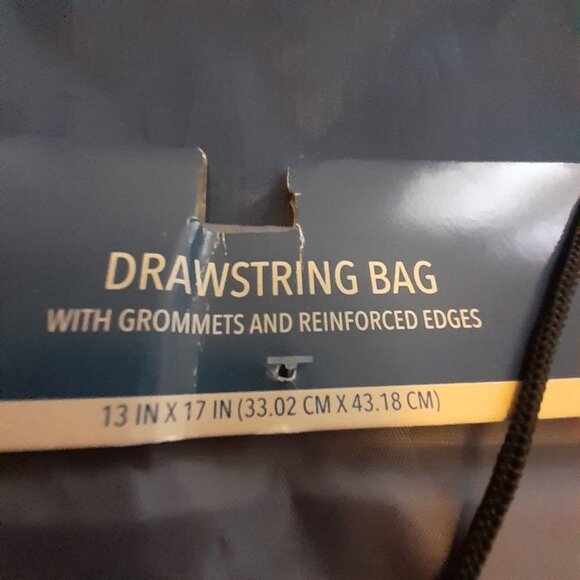 Travel Nylon Drawstring Backpack Bag String School Camp Sports Bags Gift 13x17" - Picture 4 of 8